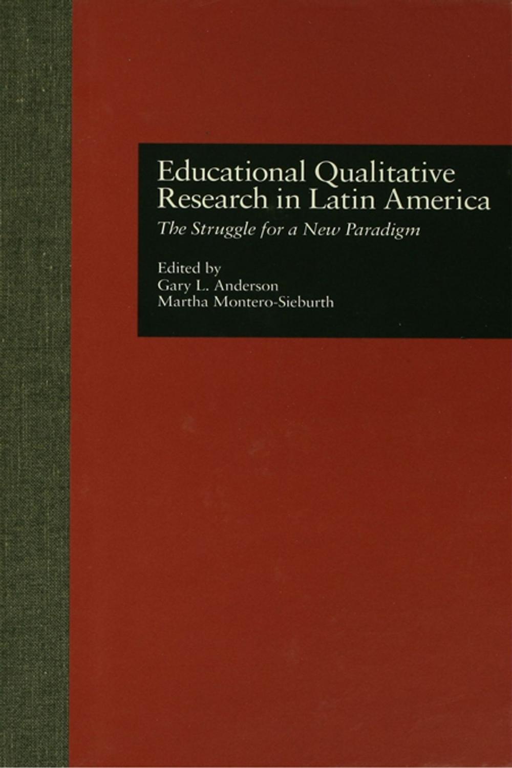 Big bigCover of Educational Qualitative Research in Latin America