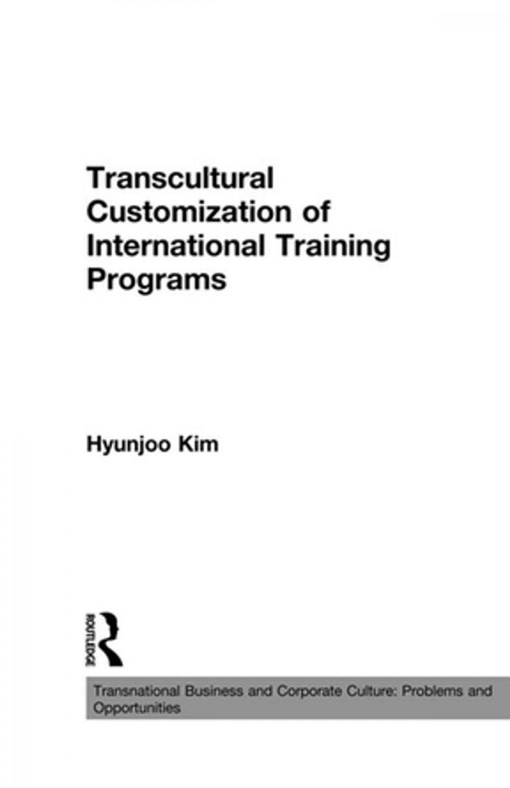 Big bigCover of Transcultural Customization of International Training Programs