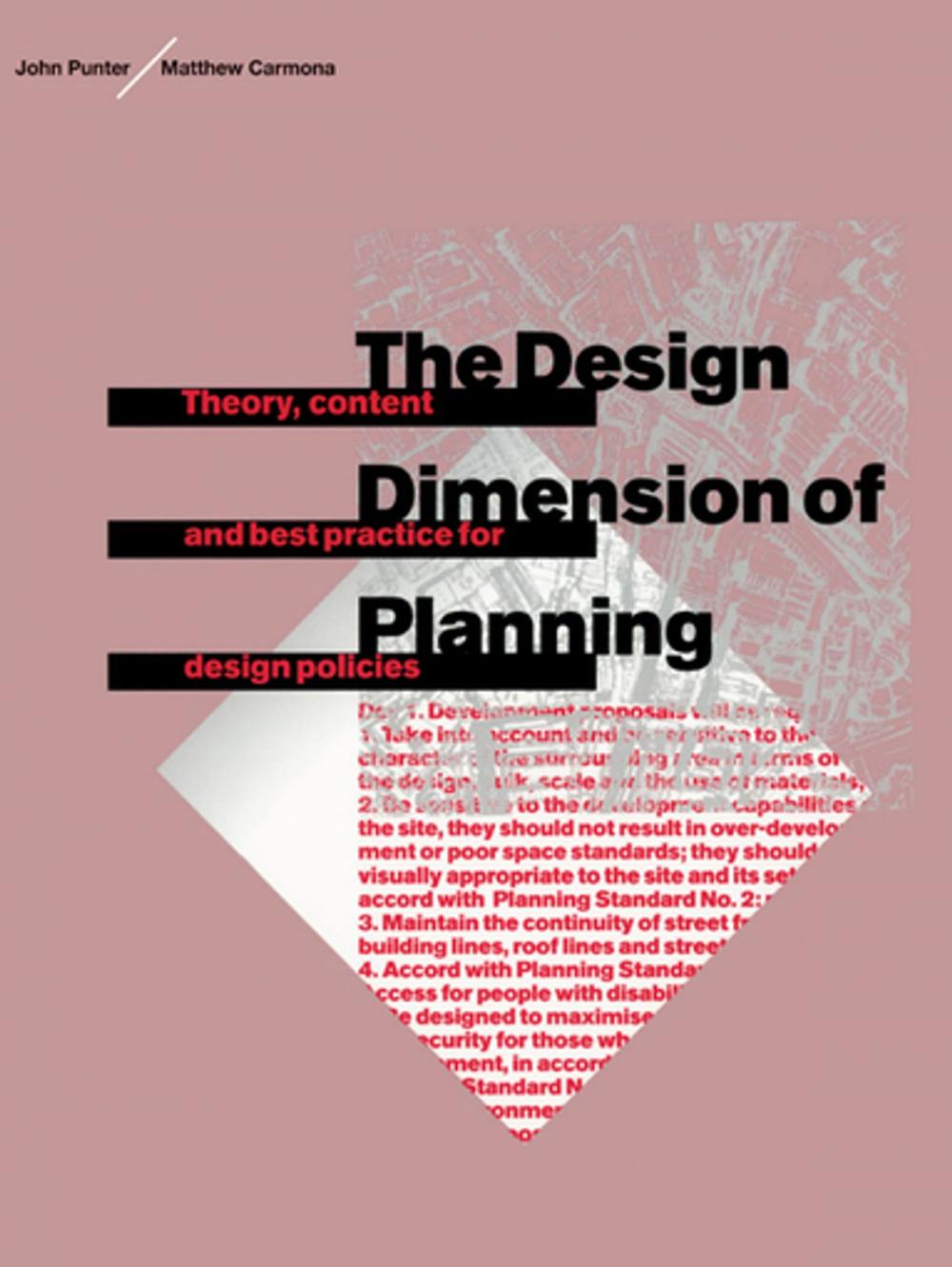 Big bigCover of The Design Dimension of Planning