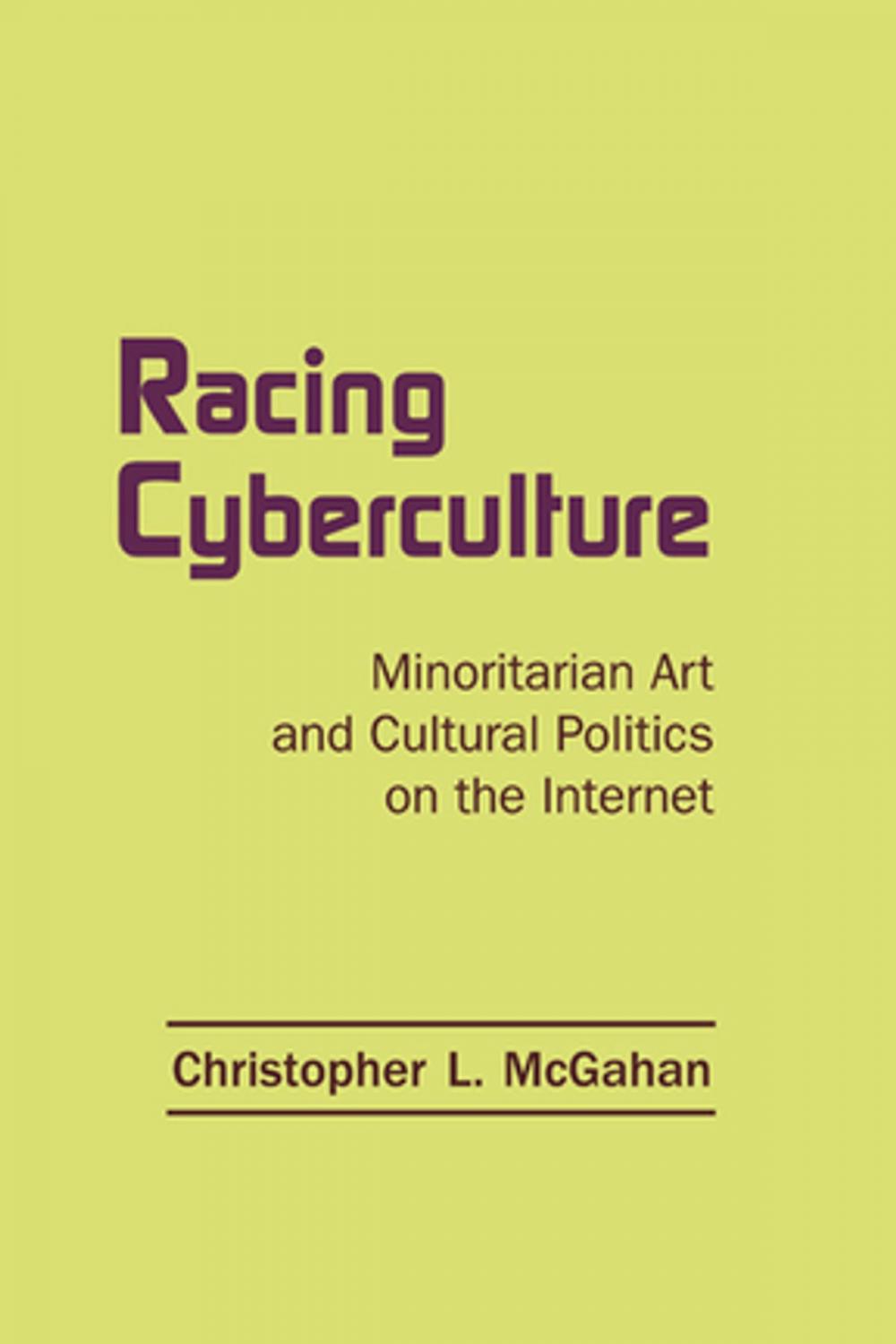 Big bigCover of Racing Cyberculture