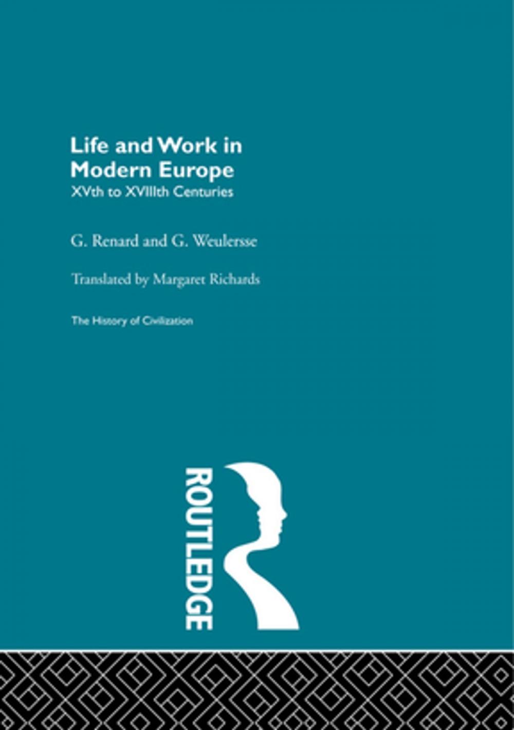 Big bigCover of Life and Work in Modern Europe