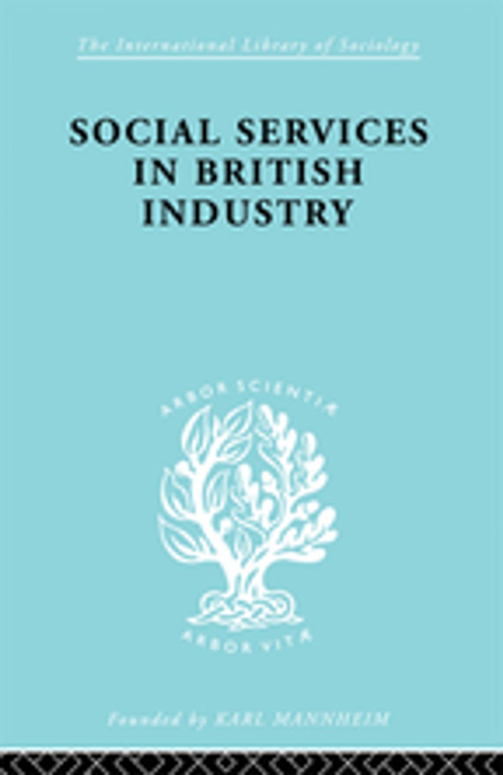 Big bigCover of Soc Servcs Brit Indus Ils 192