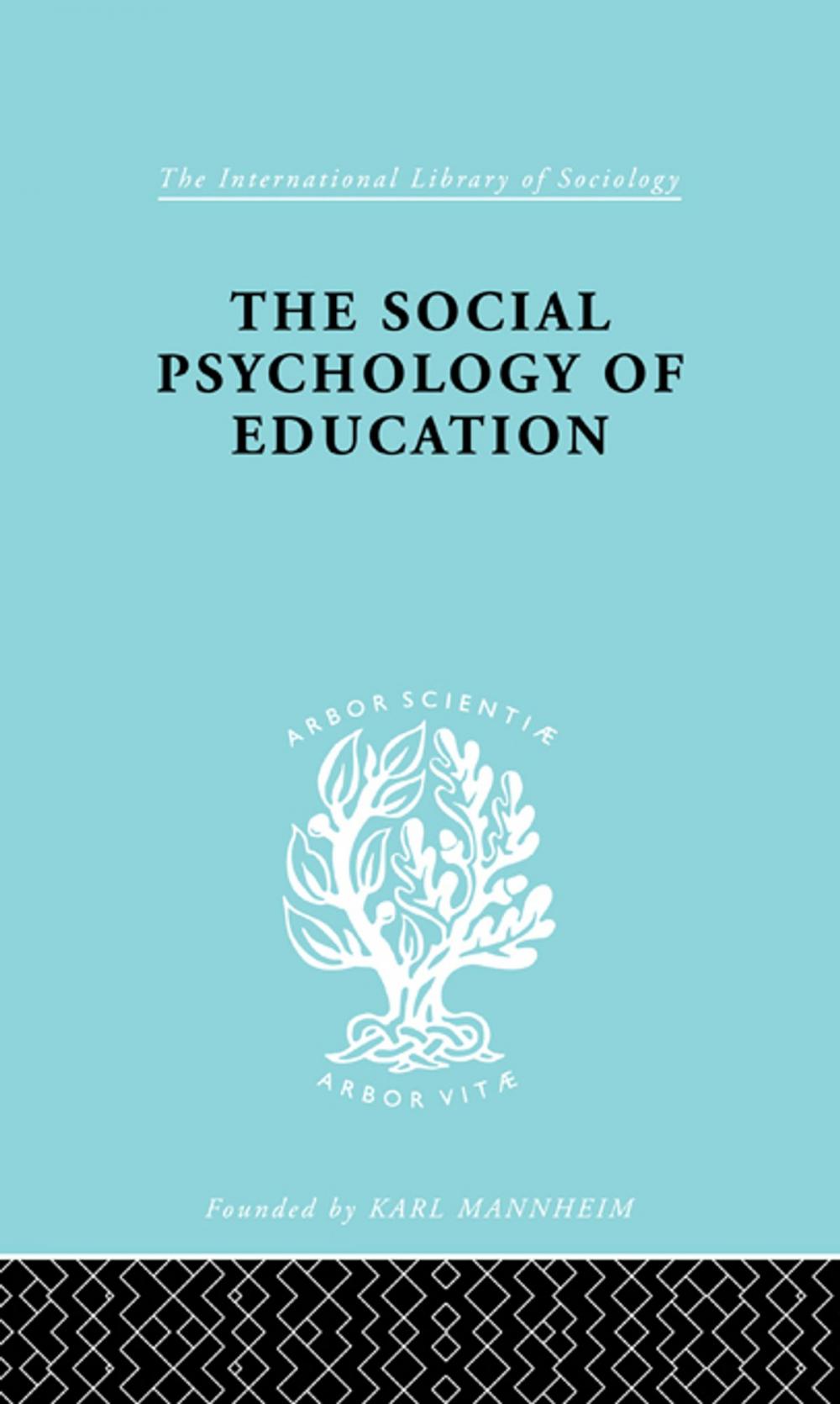 Big bigCover of The Social Psychology of Education