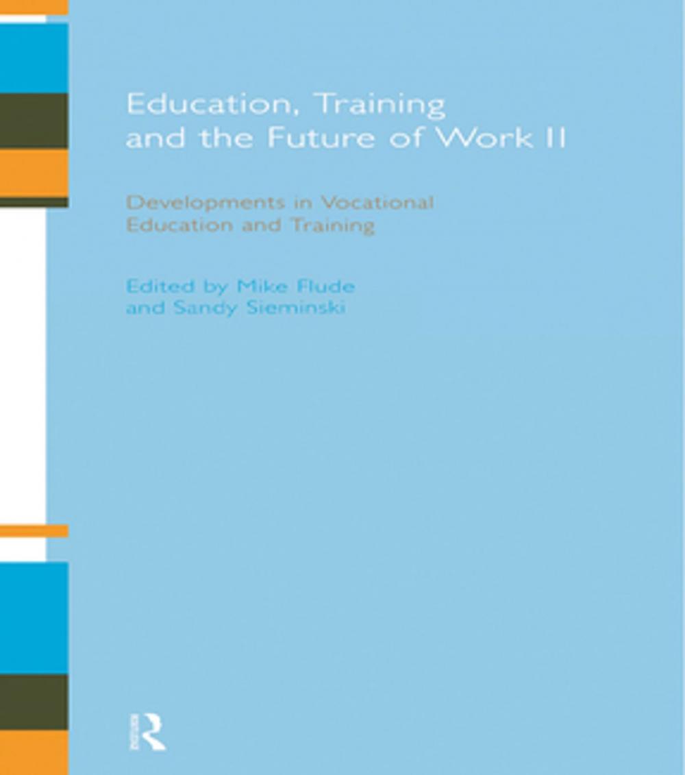 Big bigCover of Education, Training and the Future of Work II