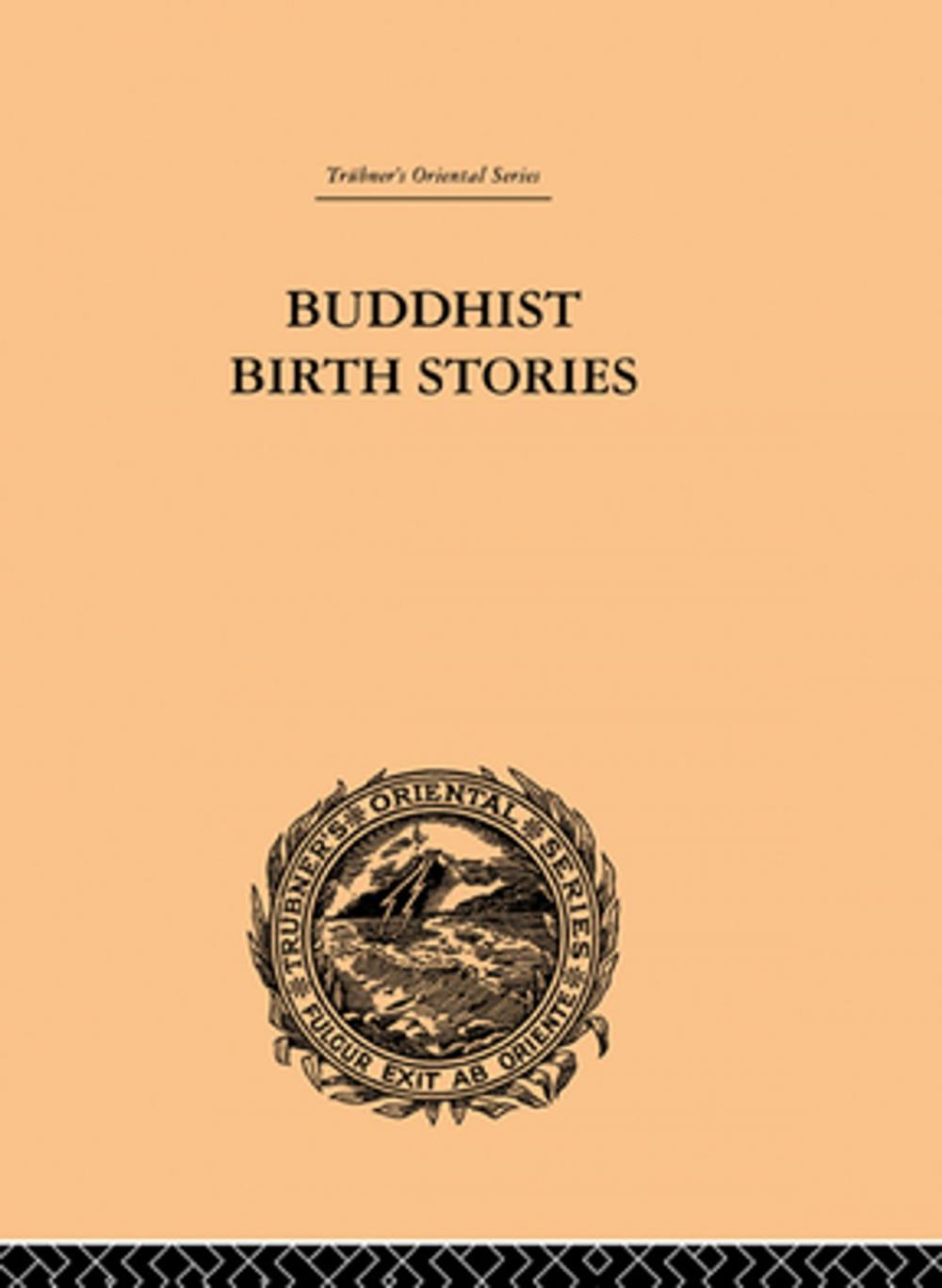 Big bigCover of Buddhist Birth Stories