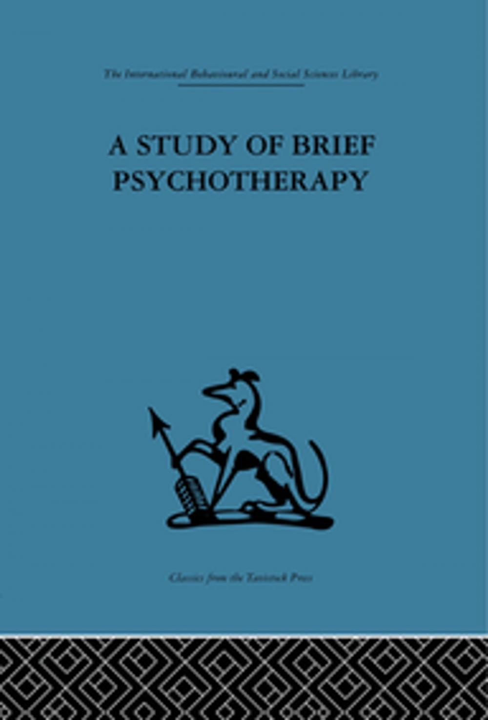 Big bigCover of A Study of Brief Psychotherapy