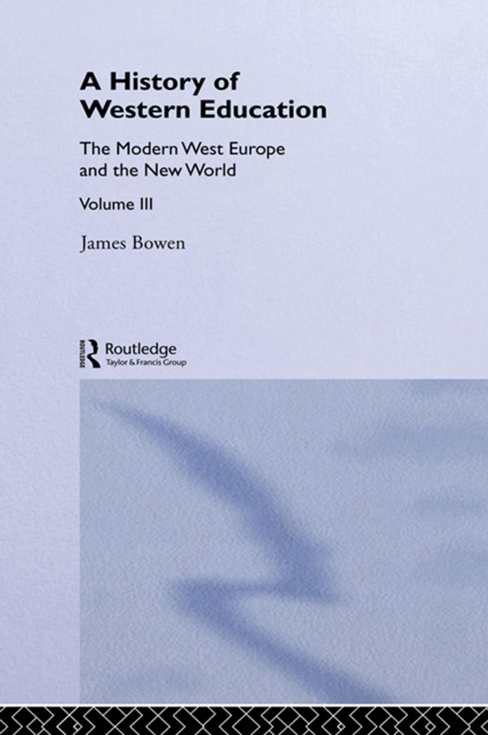 Big bigCover of Hist West Educ:Modern West V3