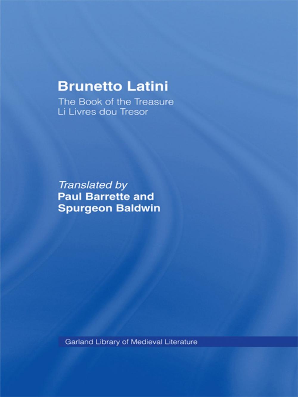 Big bigCover of Brunetto Latini