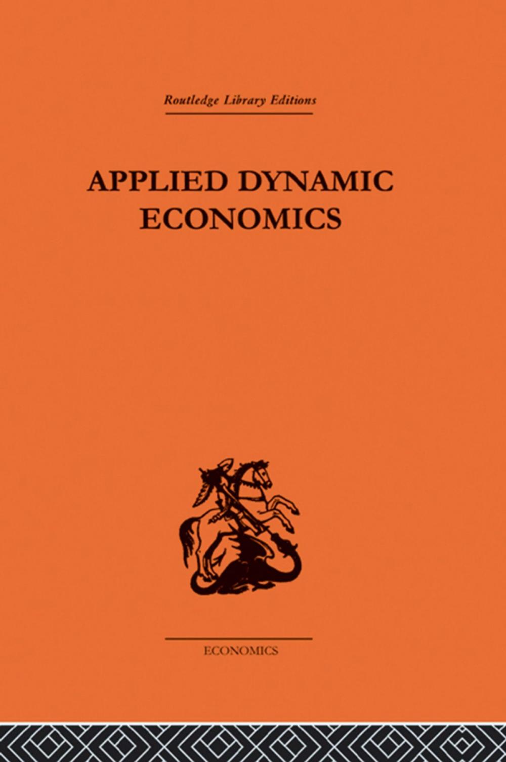 Big bigCover of Applied Dynamic Economics