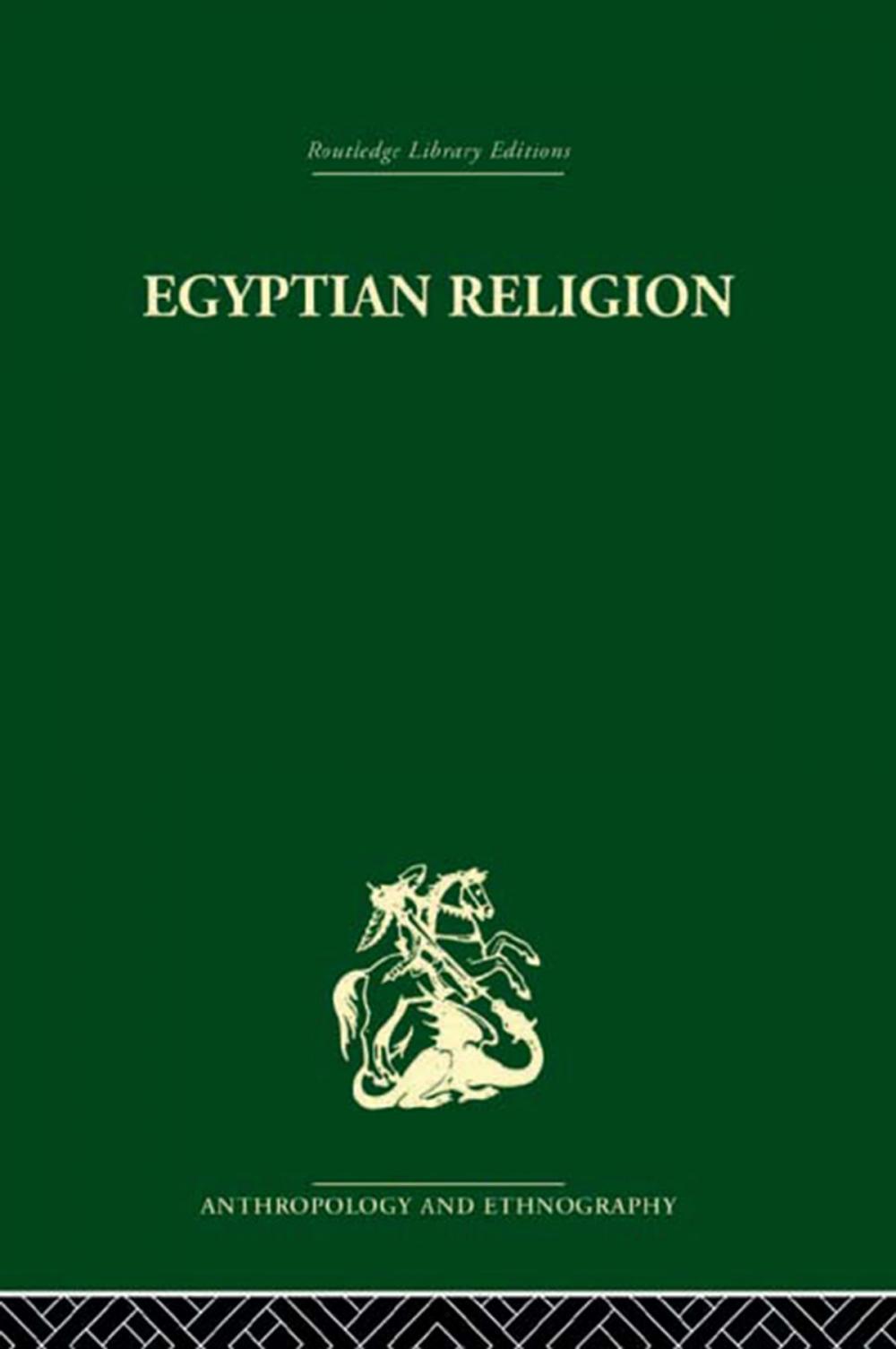 Big bigCover of Egyptian Relgion