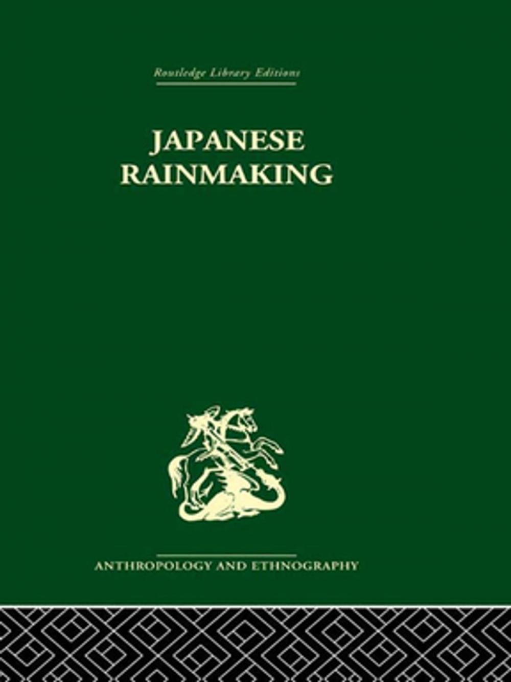 Big bigCover of Japanese Rainmaking and other Folk Practices