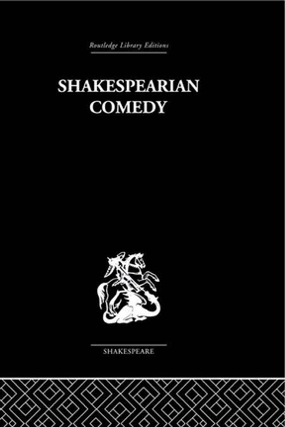 Big bigCover of Shakespearian Comedy