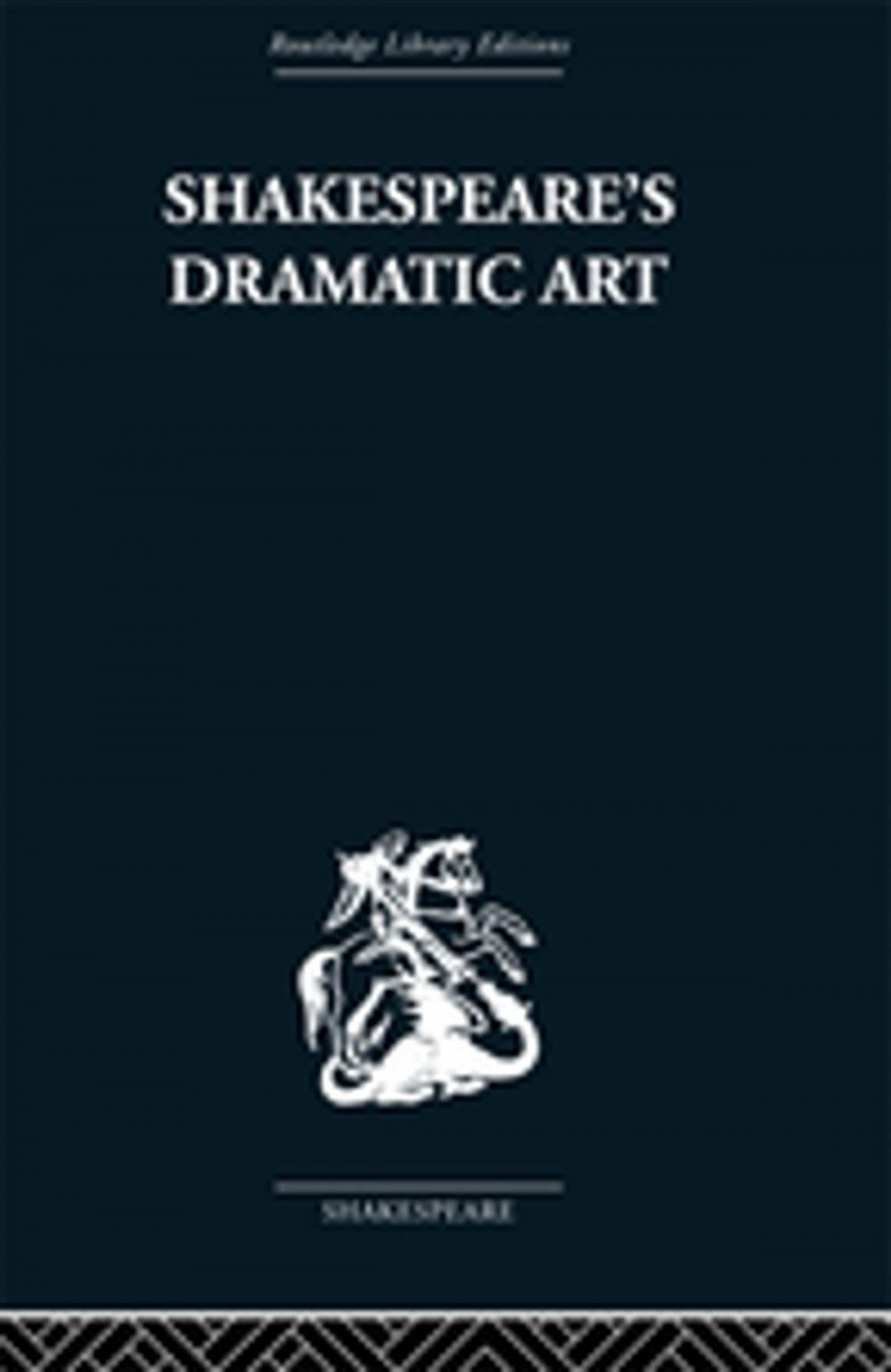 Big bigCover of Shakespeare's Dramatic Art