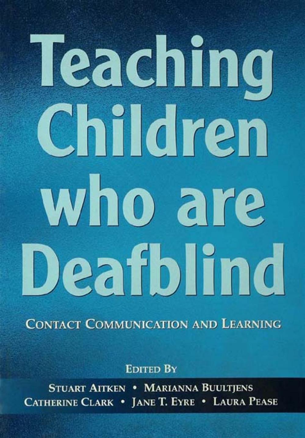 Big bigCover of Teaching Children Who are Deafblind