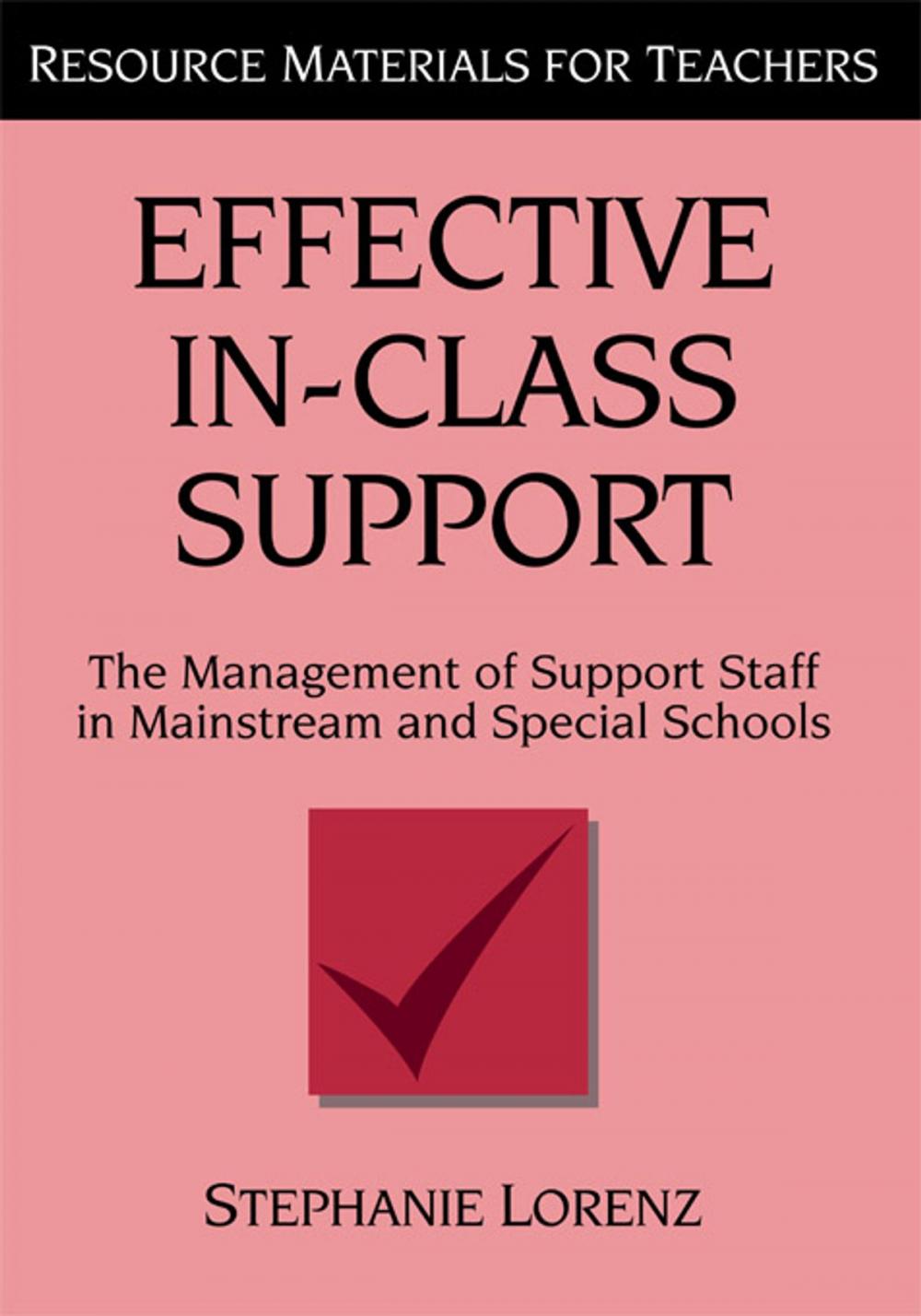 Big bigCover of Effective In-Class Support