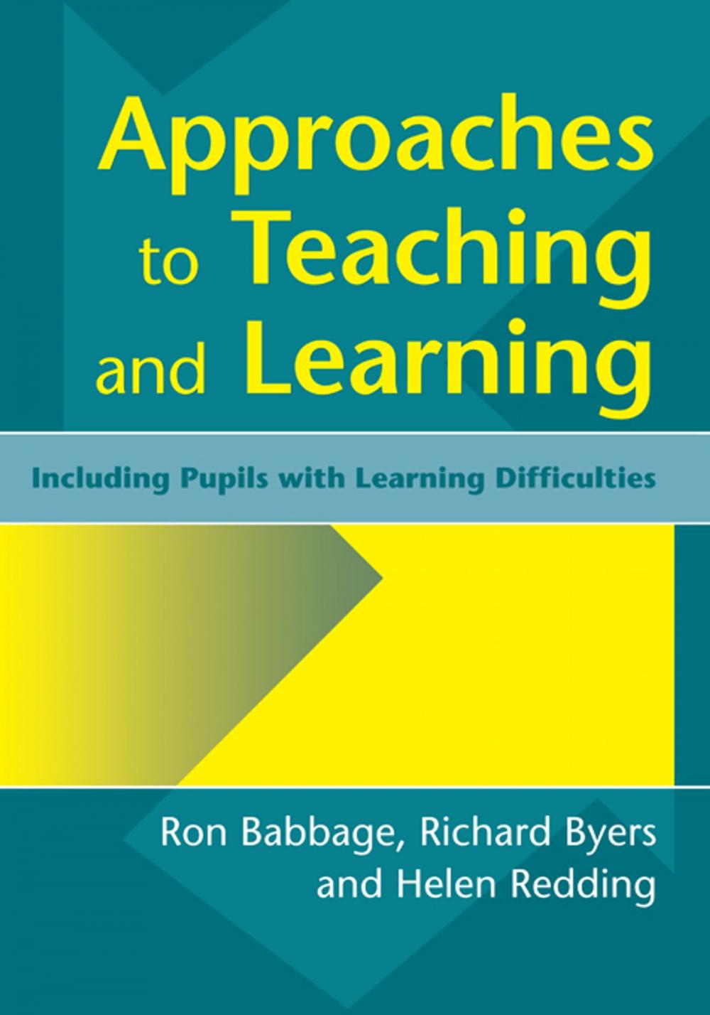 Big bigCover of Approaches to Teaching and Learning