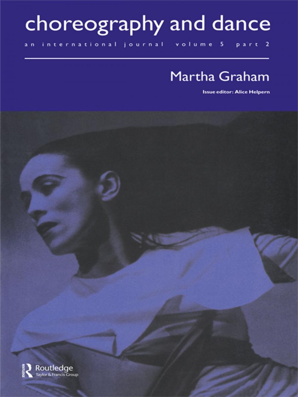 Big bigCover of Martha Graham