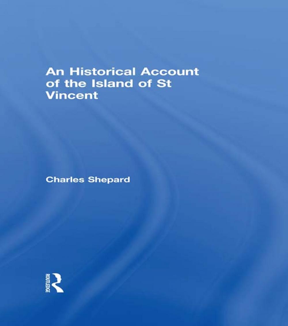 Big bigCover of An Historical Account of the Island of St Vincent