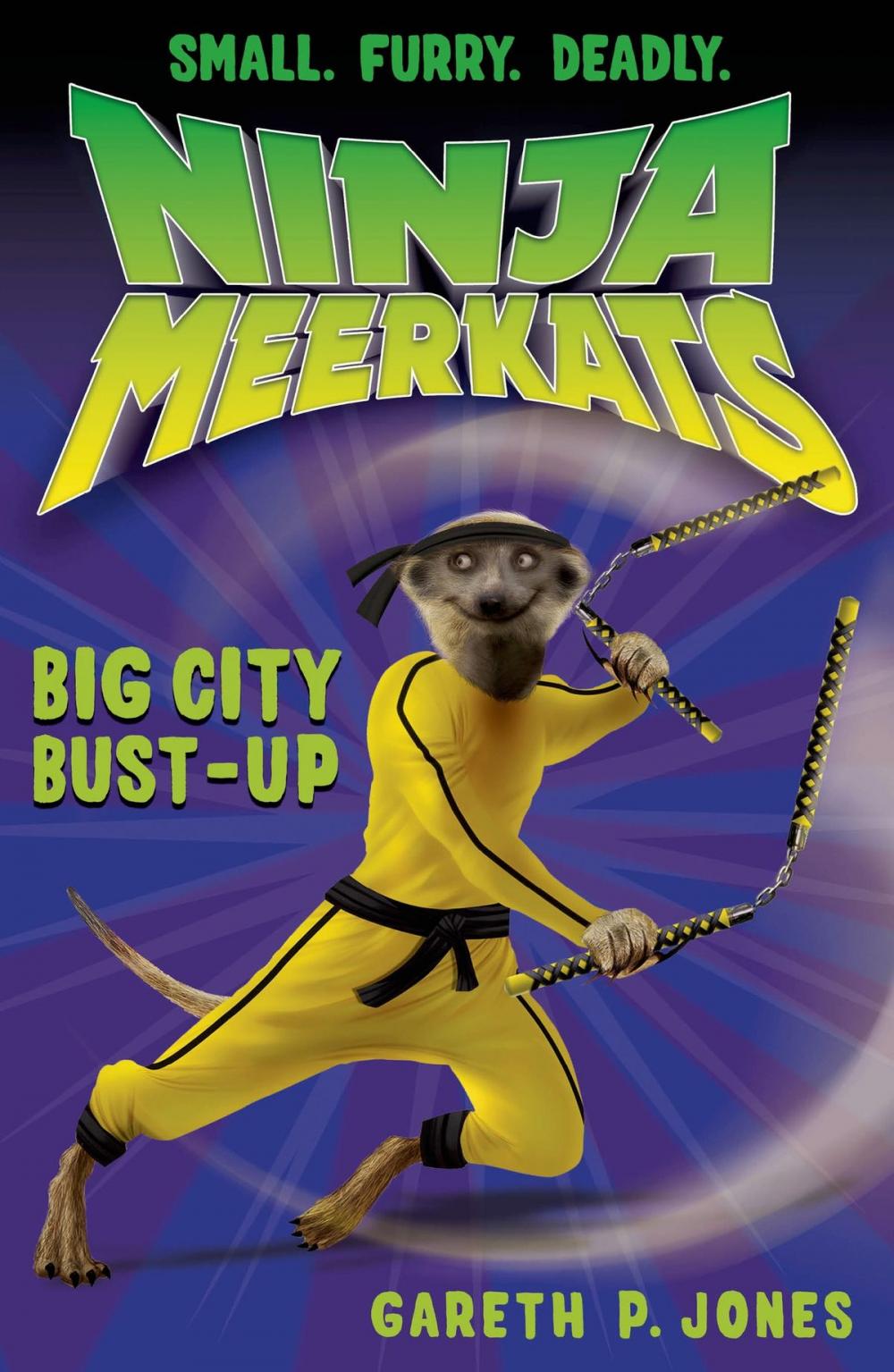 Big bigCover of Ninja Meerkats (#6): Big City Bust-Up