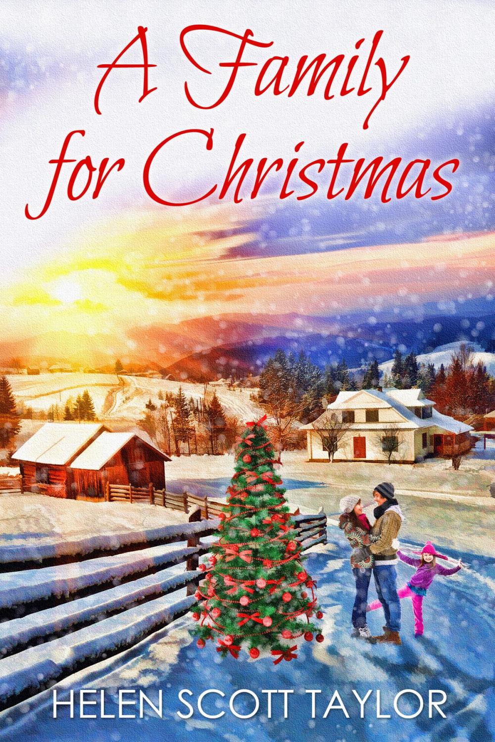 Big bigCover of A Family for Christmas (Contemporary Romance Novella)