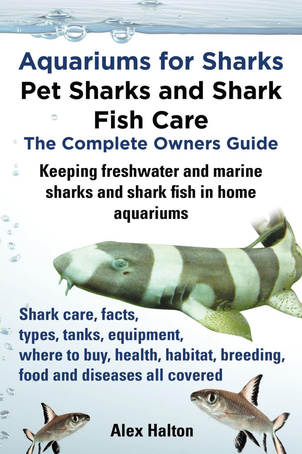 Big bigCover of Aquariums for Sharks: Pet Sharks and Shark Fish Care; The Complete Owner's Guide