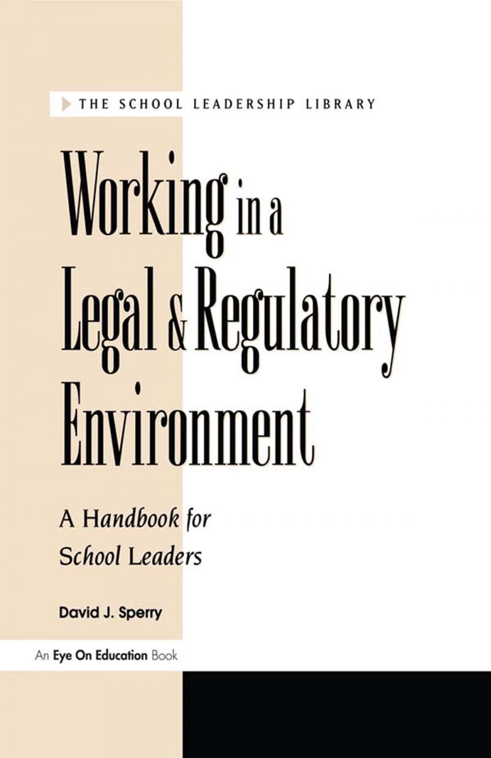 Big bigCover of Working in a Legal & Regulatory Environment