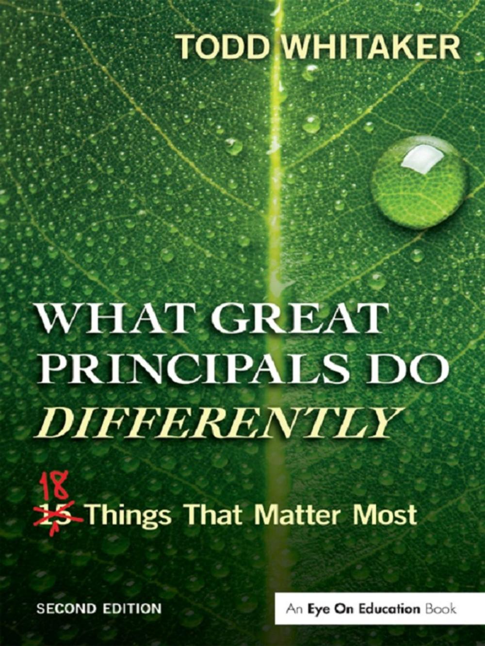 Big bigCover of What Great Principals Do Differently