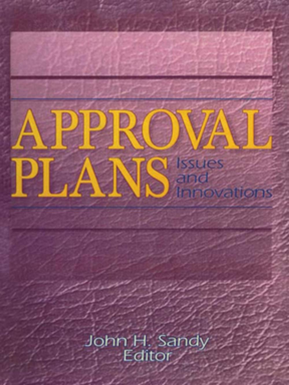 Big bigCover of Approval Plans