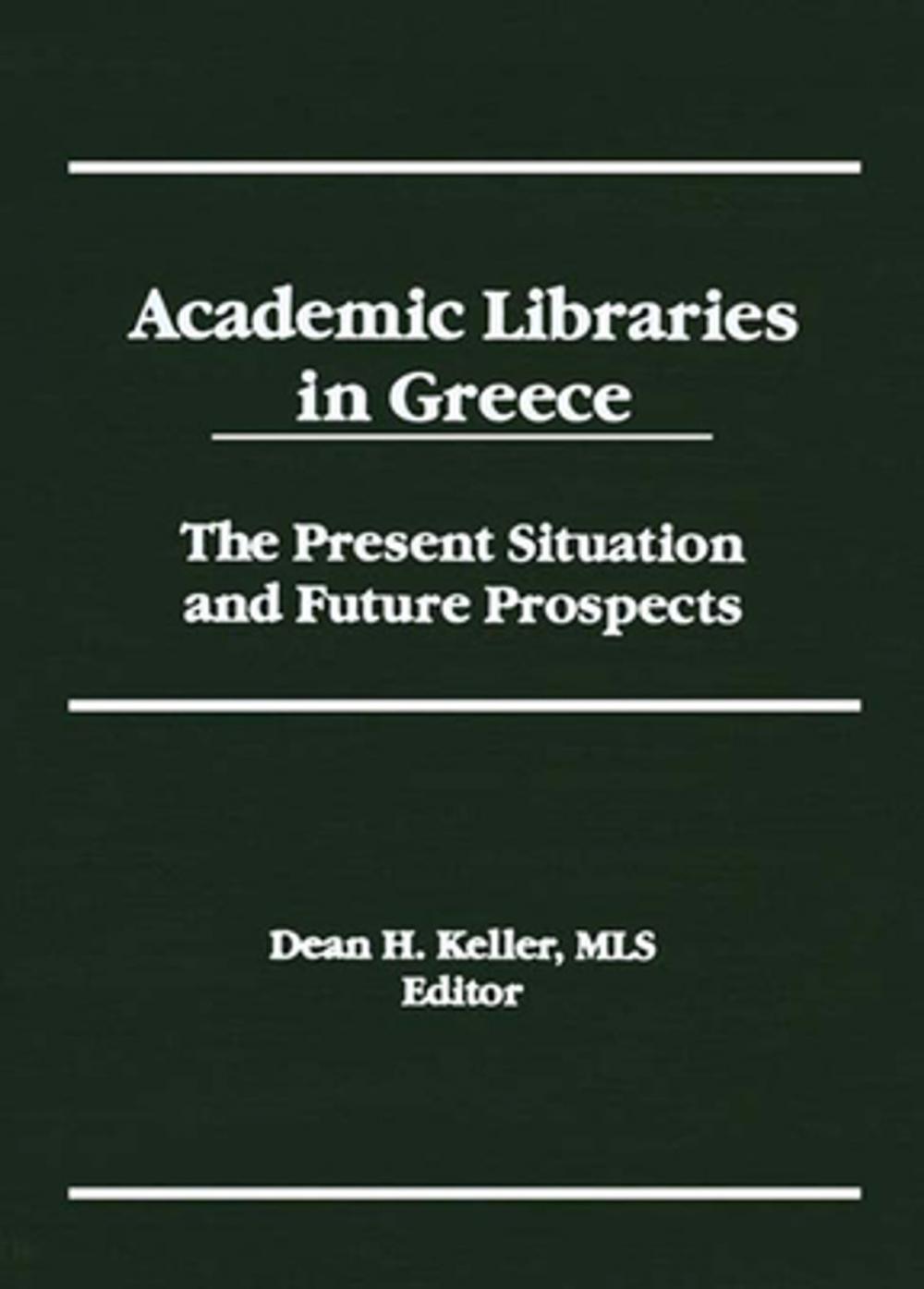 Big bigCover of Academic Libraries in Greece