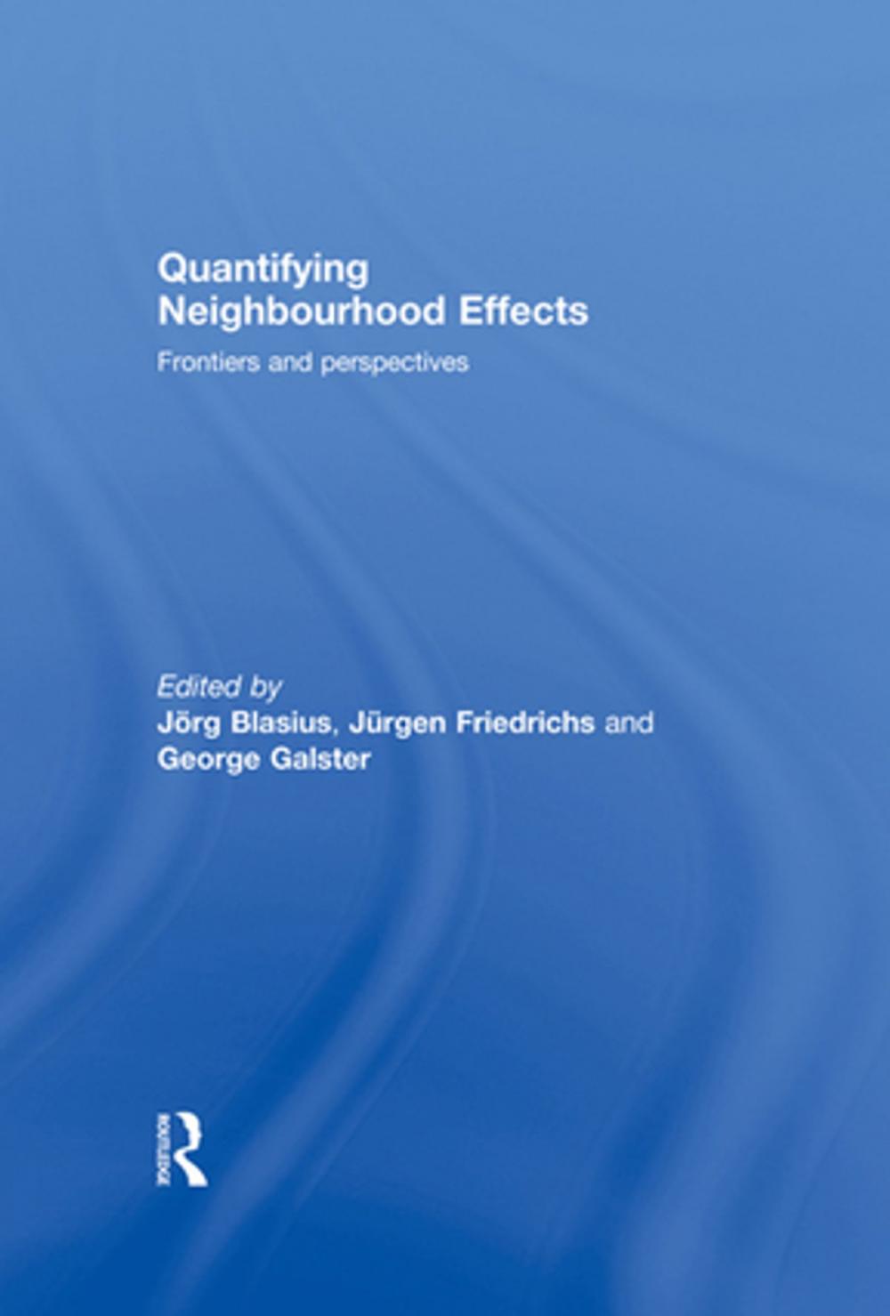 Big bigCover of Quantifying Neighbourhood Effects