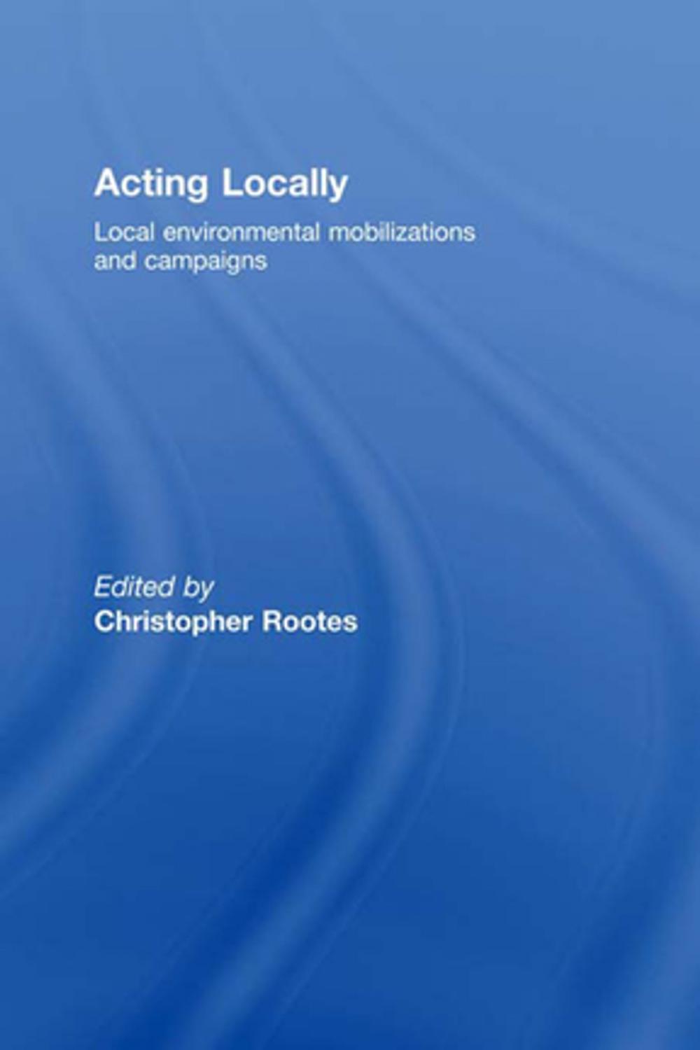 Big bigCover of Acting Locally