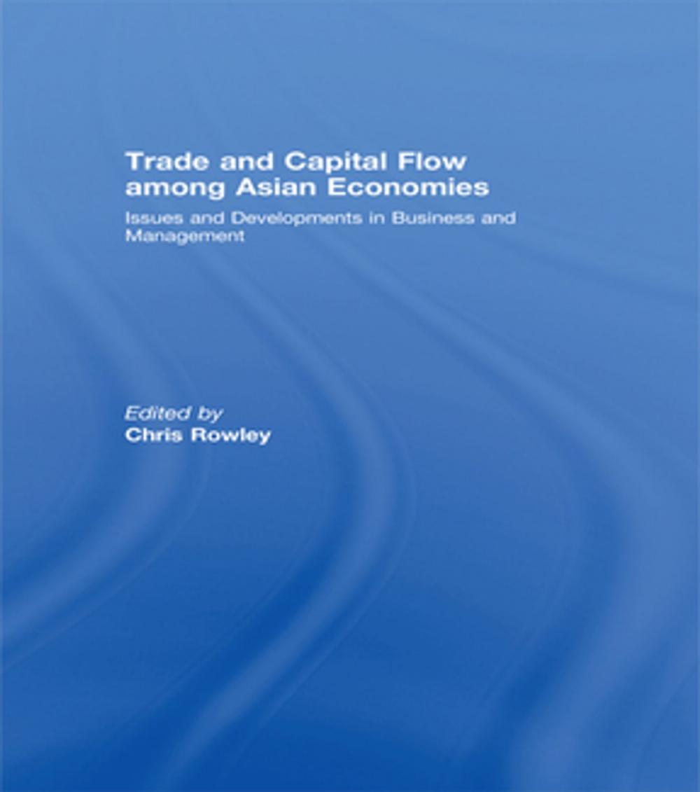 Big bigCover of Trade and Capital Flow among Asian Economies