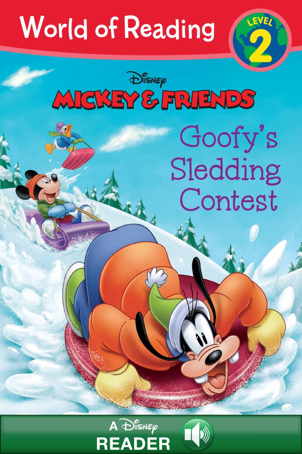 Big bigCover of World of Reading: Mickey & Friends: Goofy's Sledding Contest