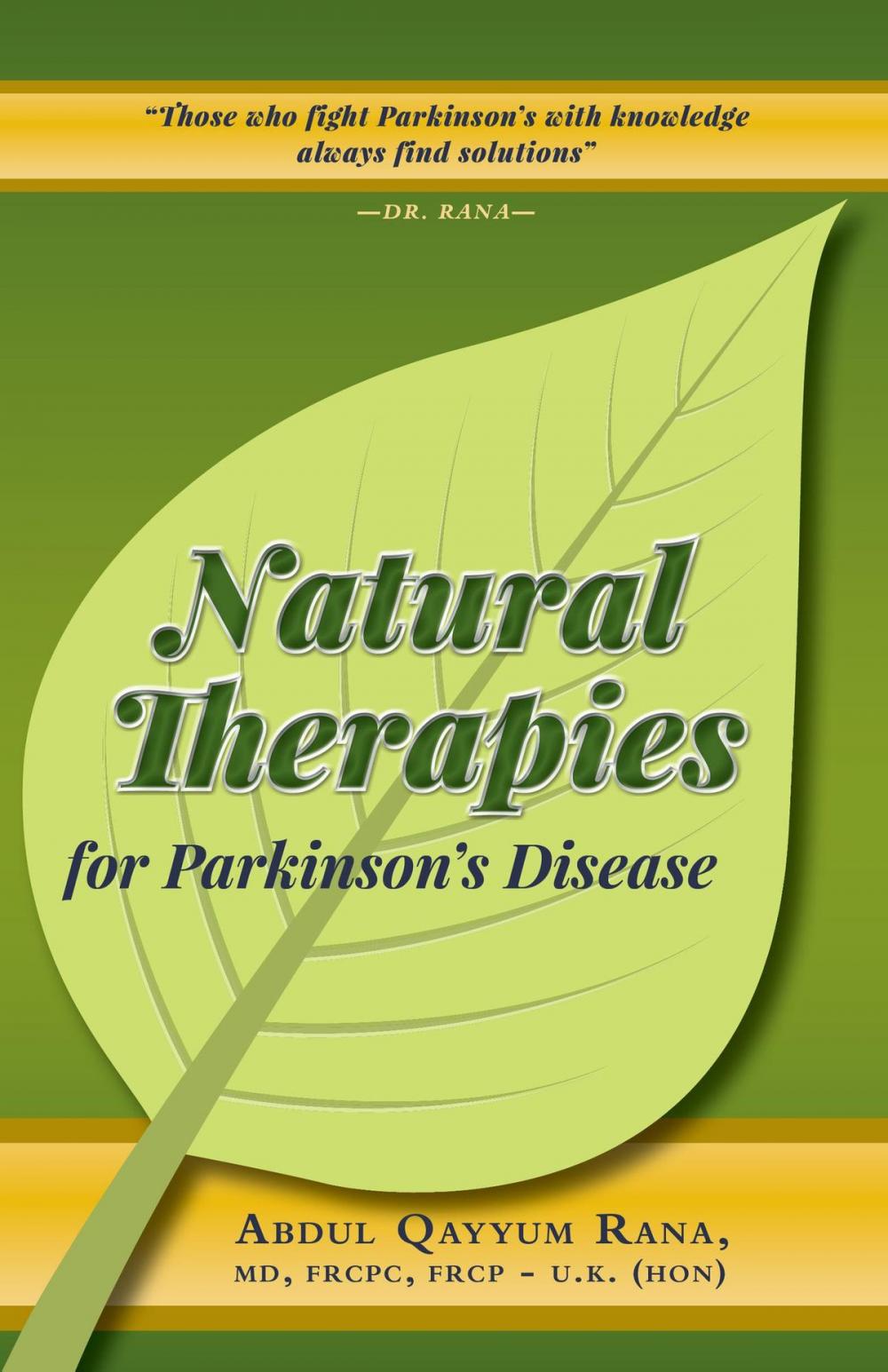 Big bigCover of Natural Therapies for Parkinson’s Disease