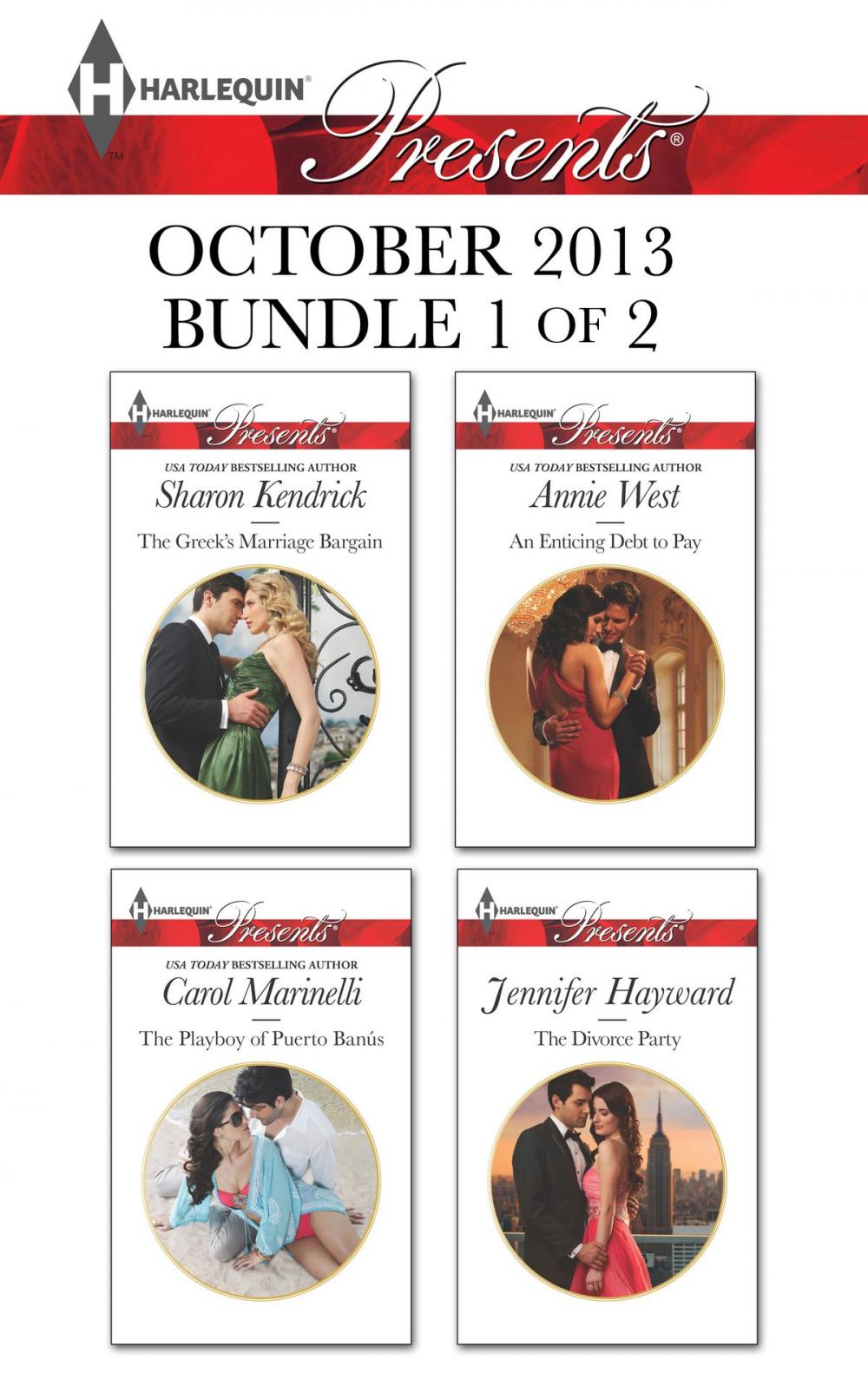 Big bigCover of Harlequin Presents October 2013 - Bundle 1 of 2