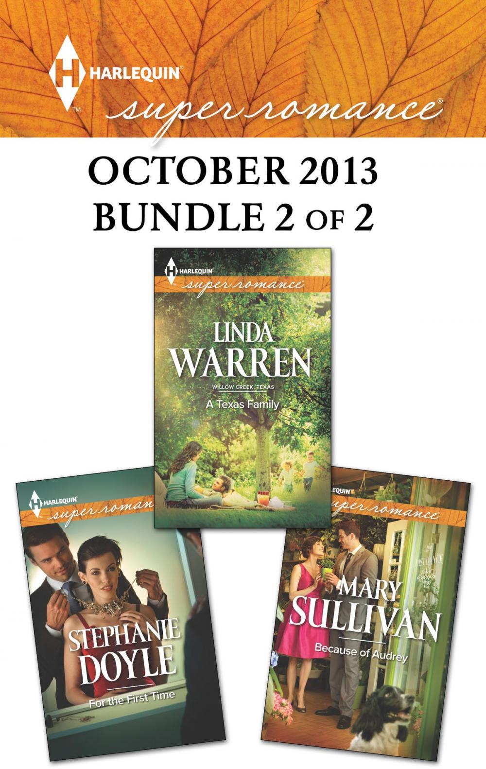 Big bigCover of Harlequin Superromance October 2013 - Bundle 2 of 2