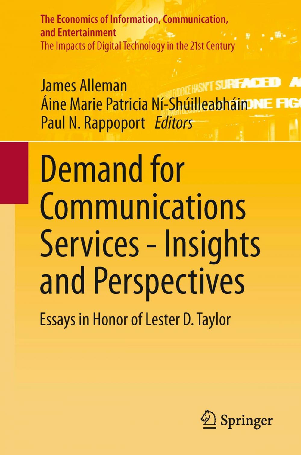 Big bigCover of Demand for Communications Services – Insights and Perspectives