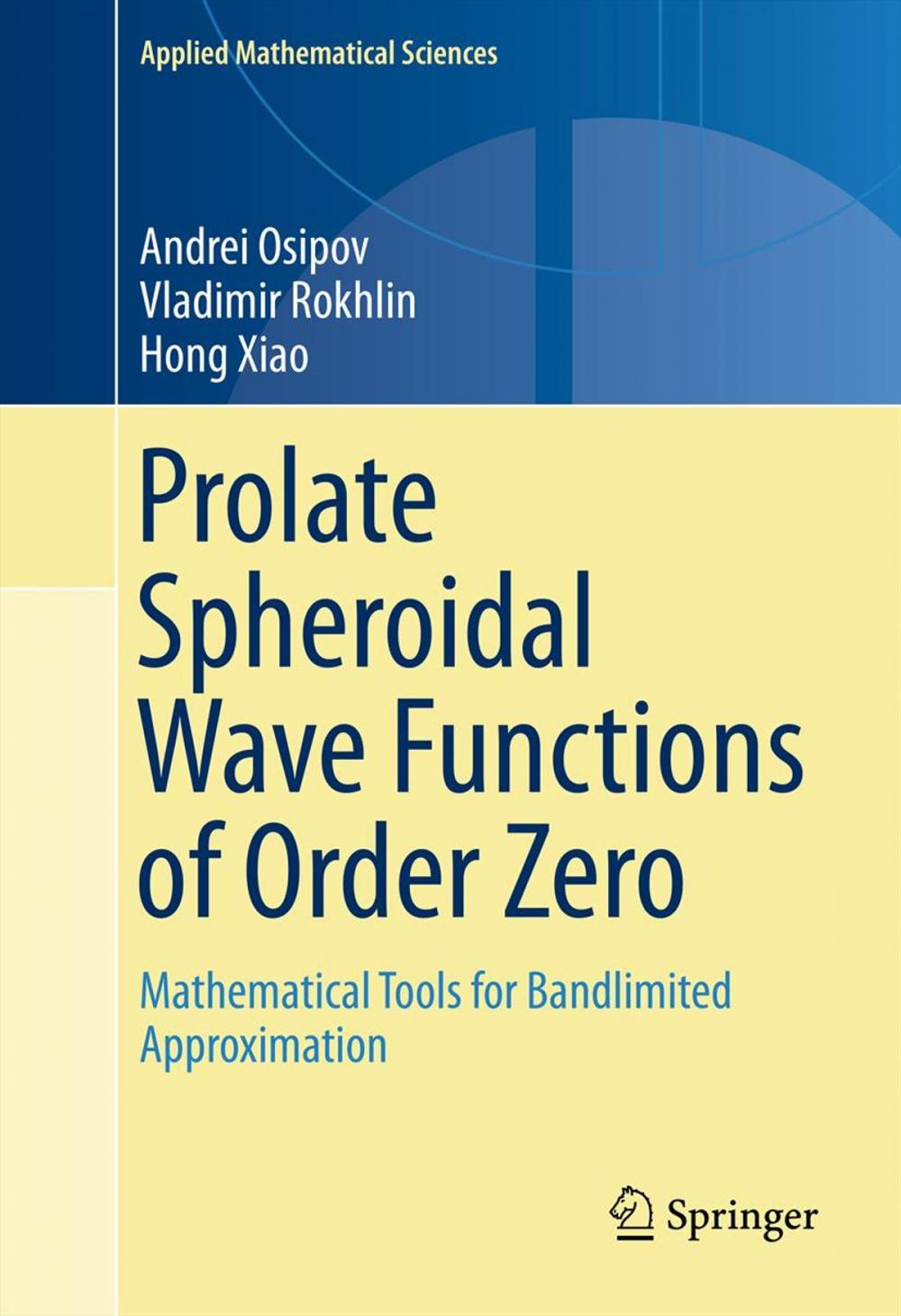 Big bigCover of Prolate Spheroidal Wave Functions of Order Zero