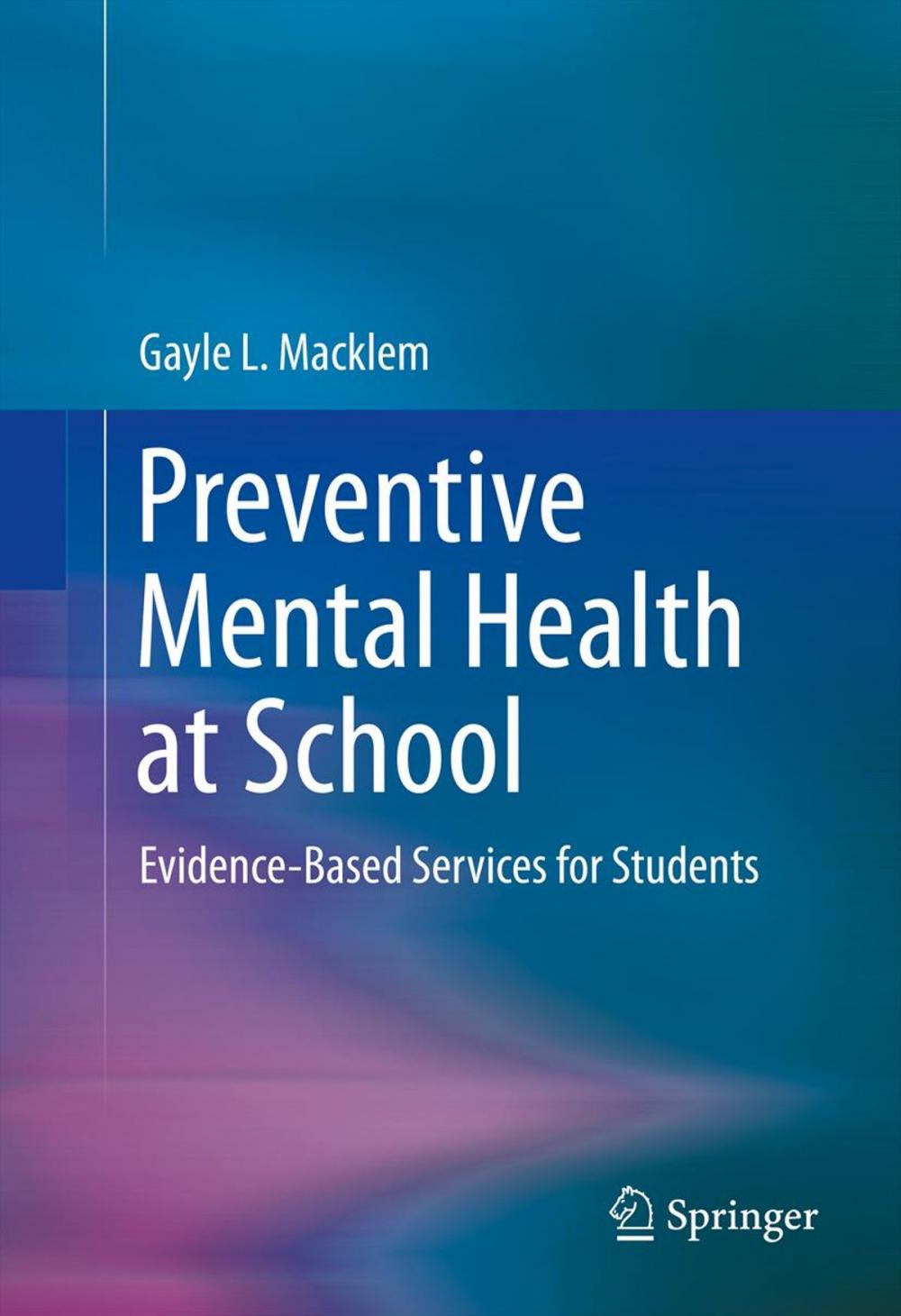 Big bigCover of Preventive Mental Health at School