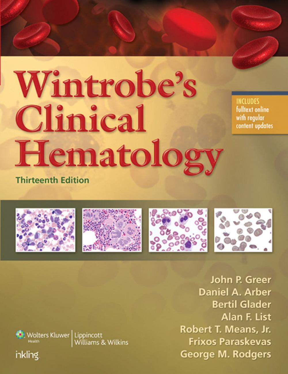 Big bigCover of Wintrobe's Clinical Hematology