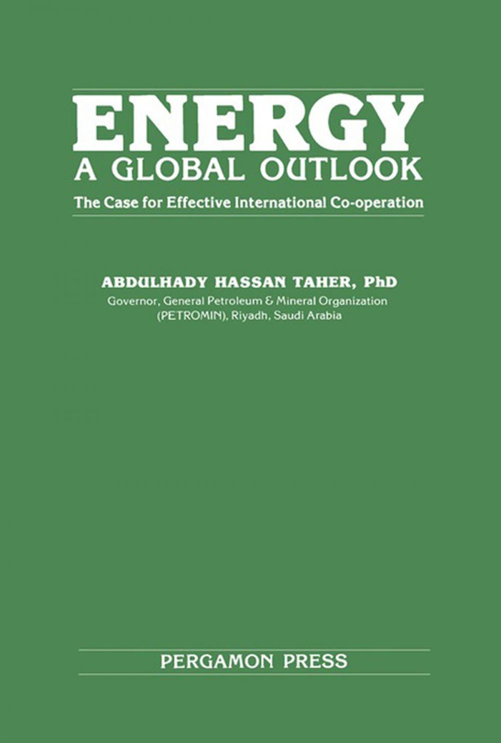 Big bigCover of Energy: A Global Outlook