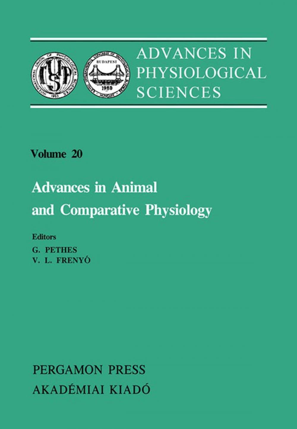 Big bigCover of Advances in Animal and Comparative Physiology