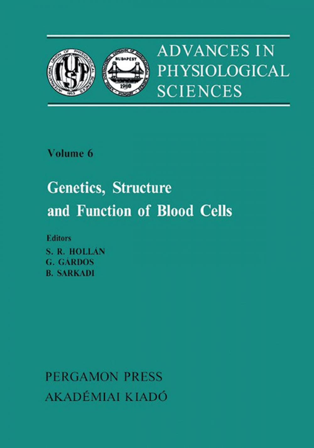 Big bigCover of Genetics, Structure and Function of Blood Cells