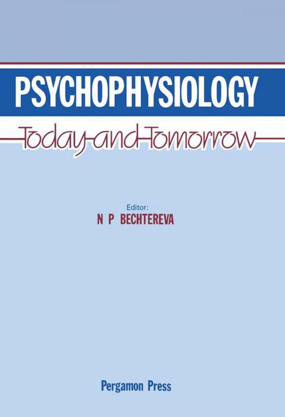 Big bigCover of Psychophysiology