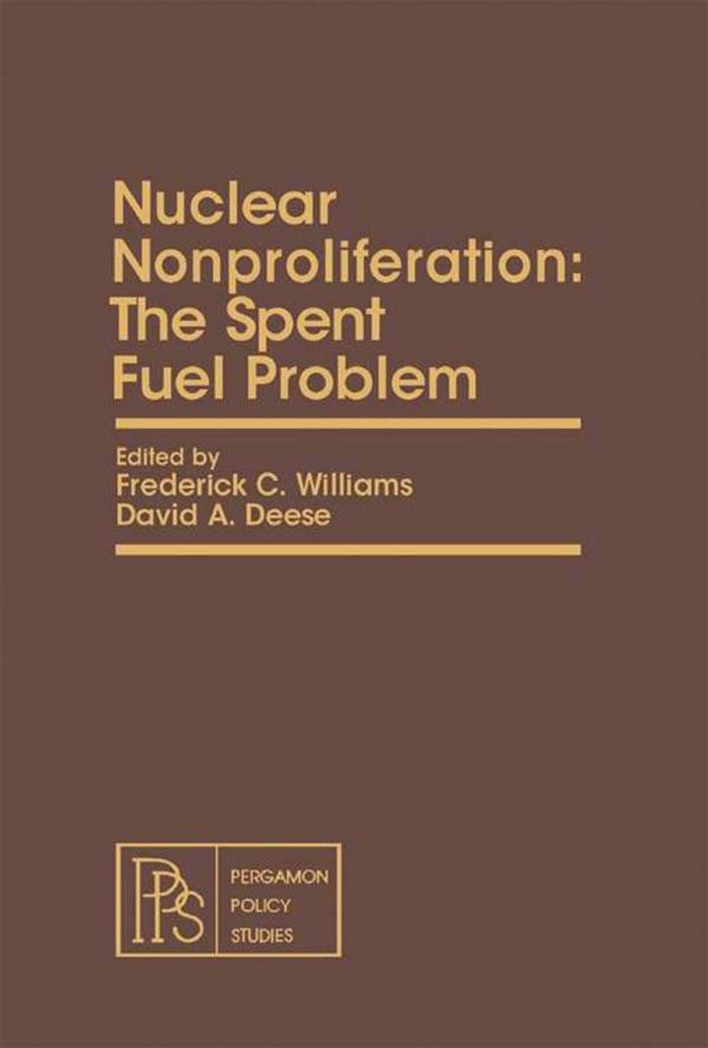 Big bigCover of Nuclear Nonproliferation