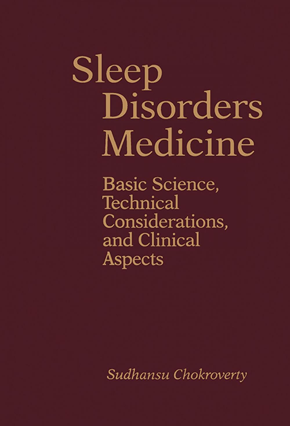 Big bigCover of Sleep Disorders Medicine