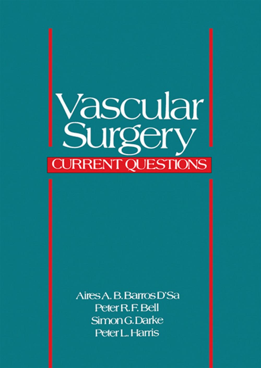 Big bigCover of Vascular Surgery