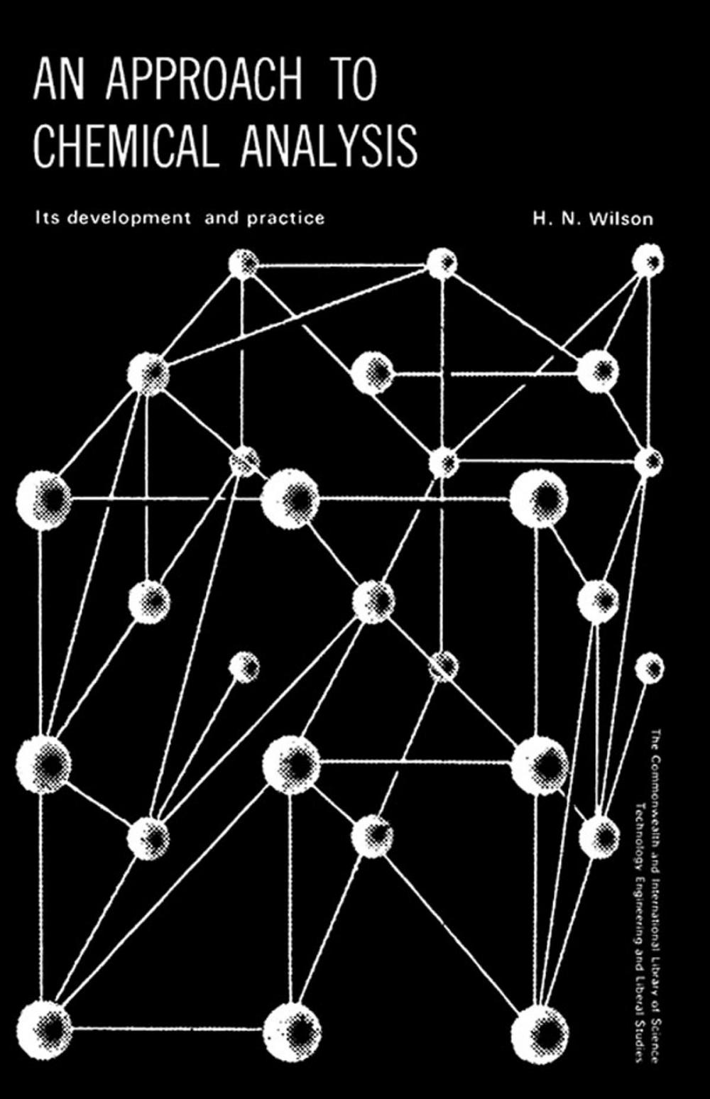 Big bigCover of An Approach to Chemical Analysis