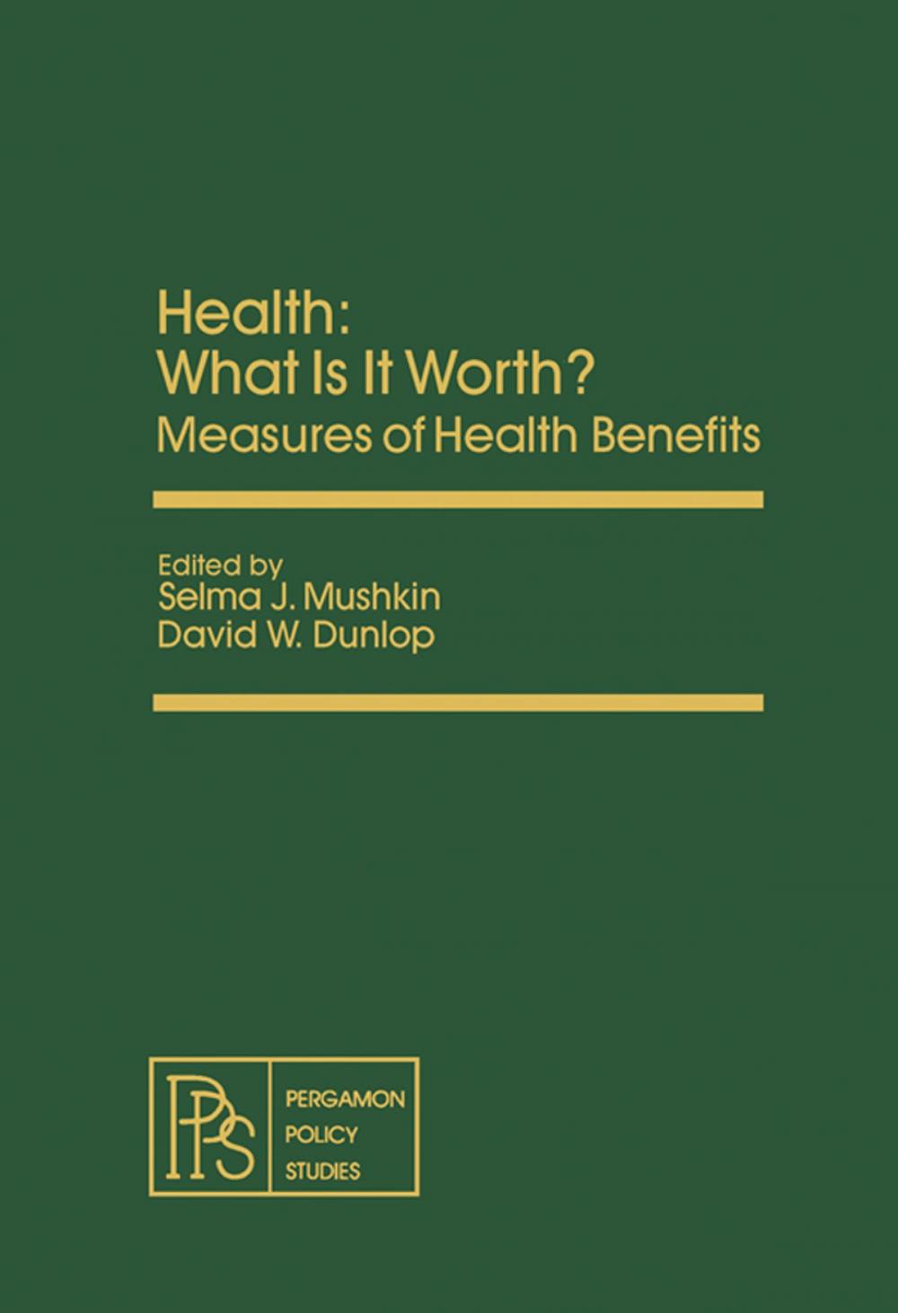 Big bigCover of Health: What Is It Worth?