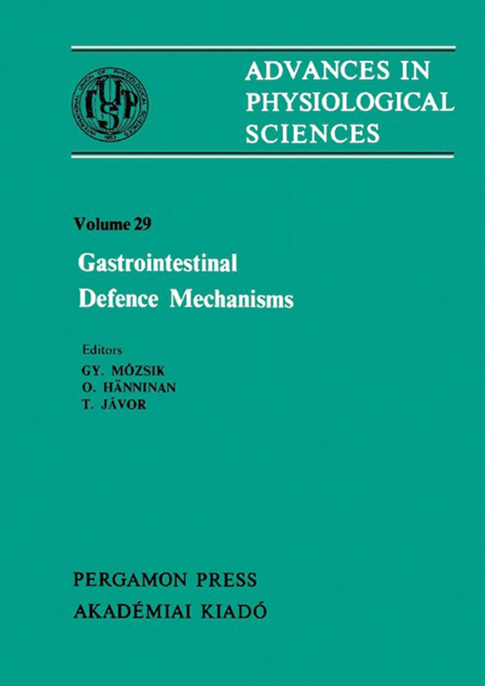 Big bigCover of Gastrointestinal Defence Mechanisms